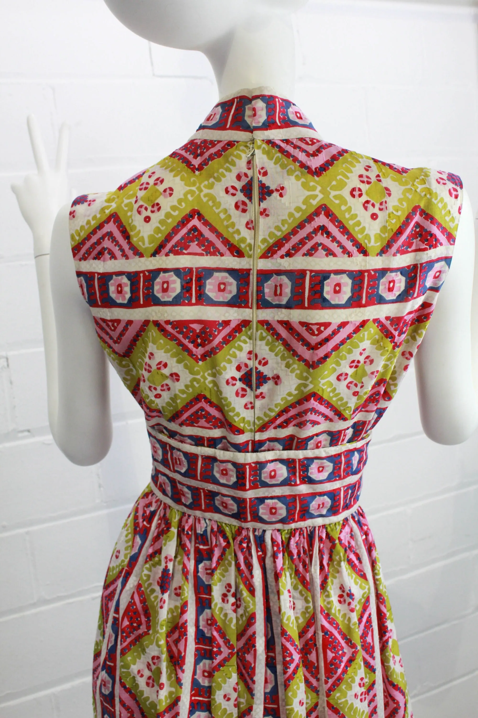 1960s Pauline Trigère Two Piece Bodysuit and Skirt Set