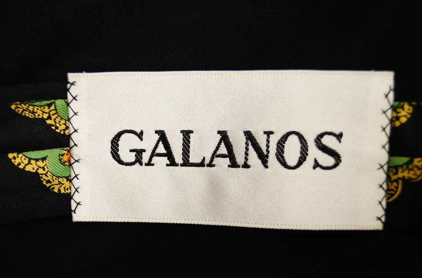 1970s Galanos Venetian Print Silk Skirt Suit