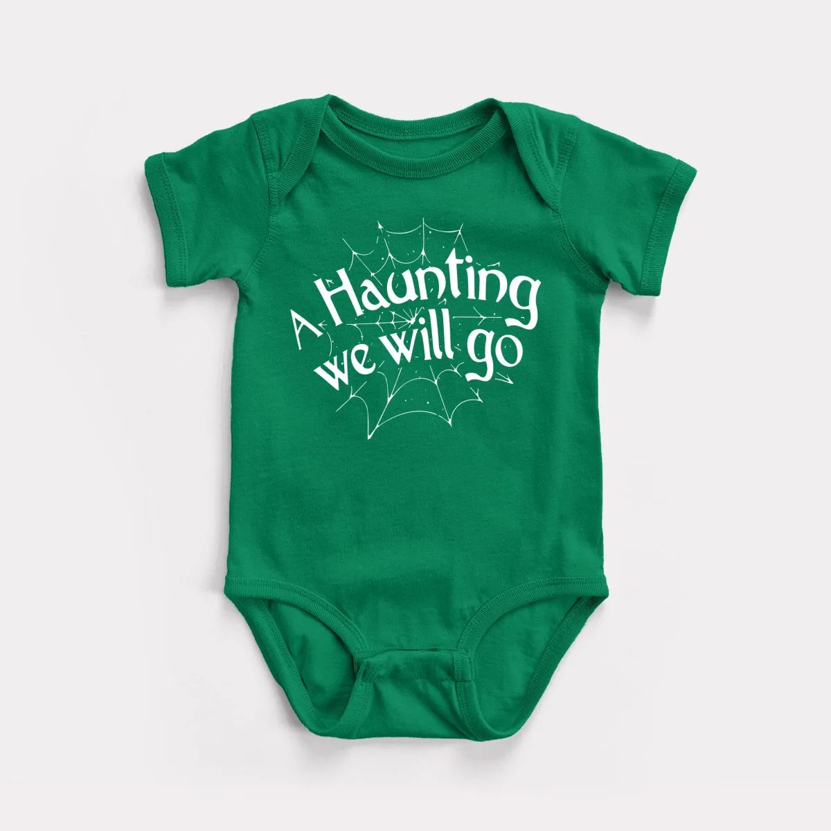 A Haunting We Will Go Baby Bodysuit