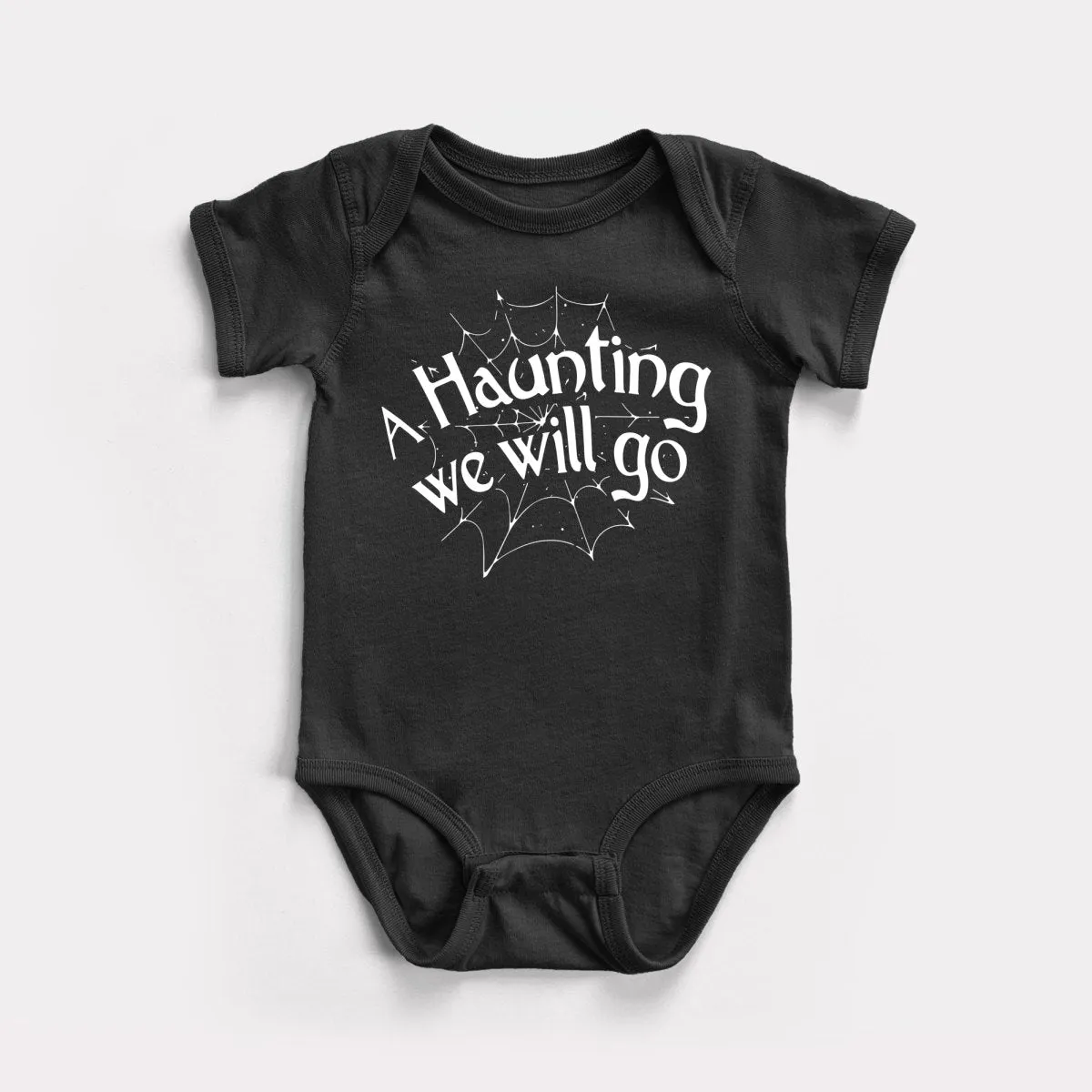 A Haunting We Will Go Baby Bodysuit