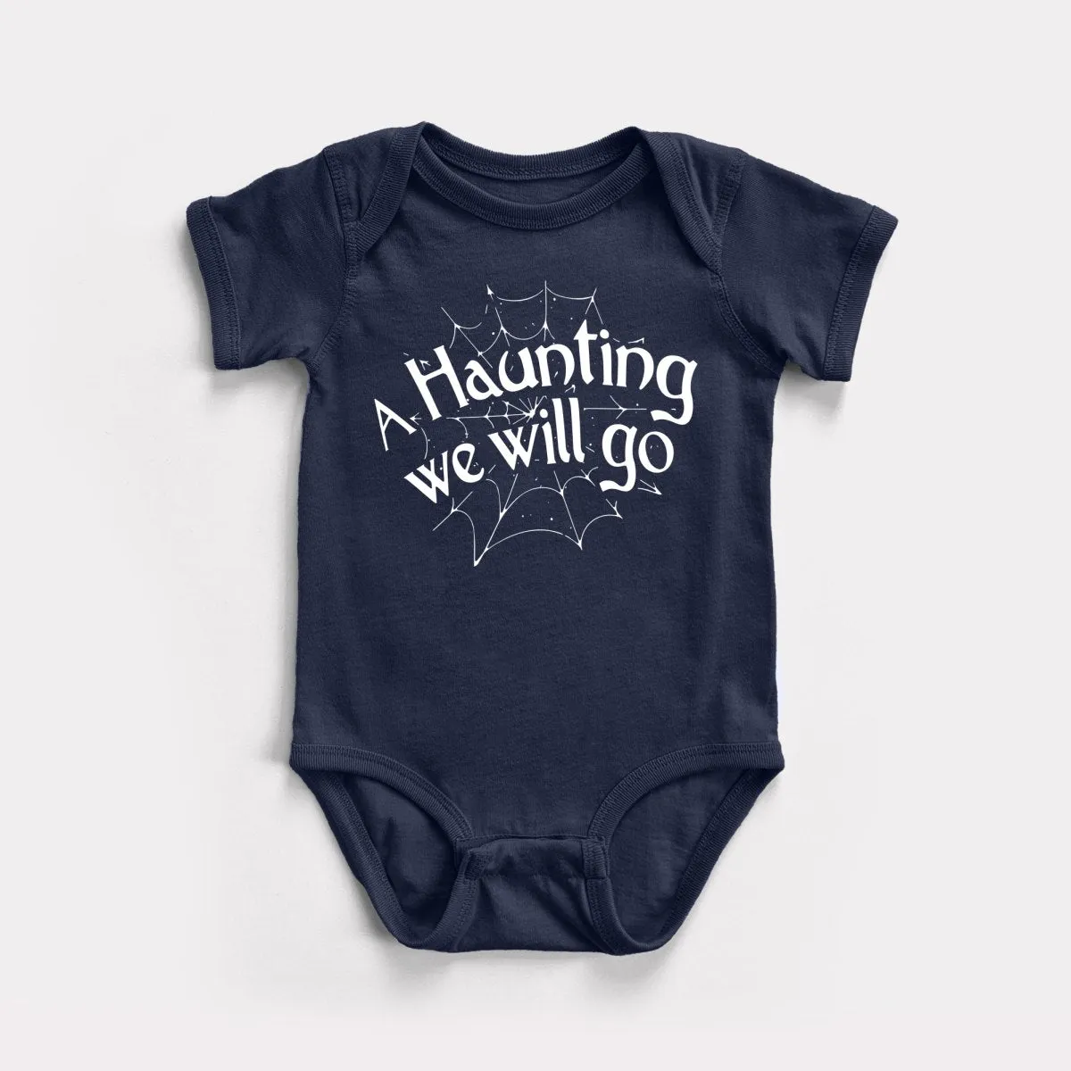 A Haunting We Will Go Baby Bodysuit