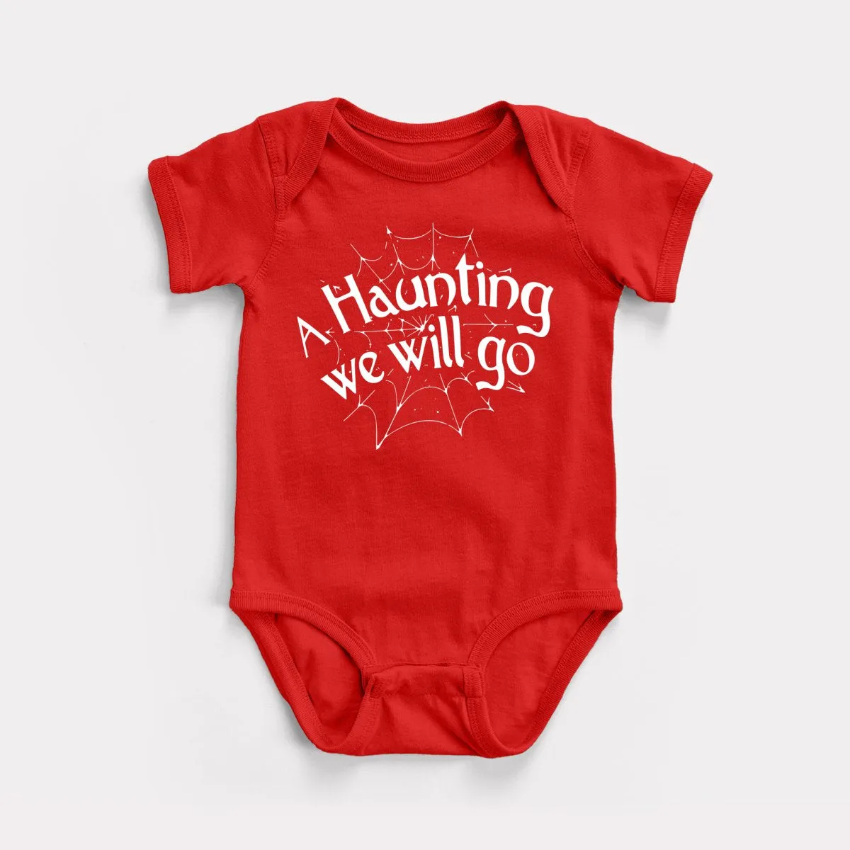 A Haunting We Will Go Baby Bodysuit