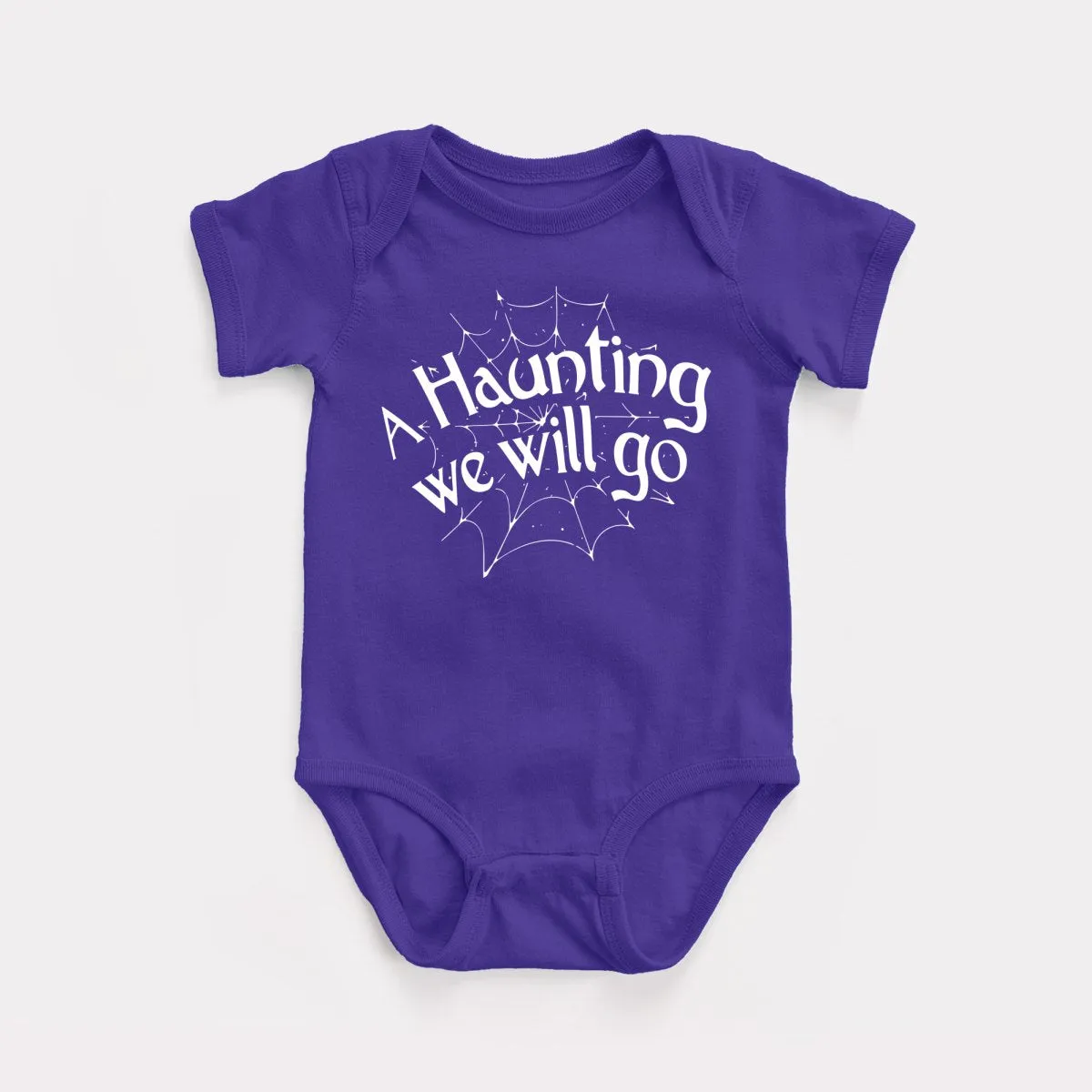 A Haunting We Will Go Baby Bodysuit