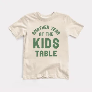 Another Year At The Kids Table Youth Tee