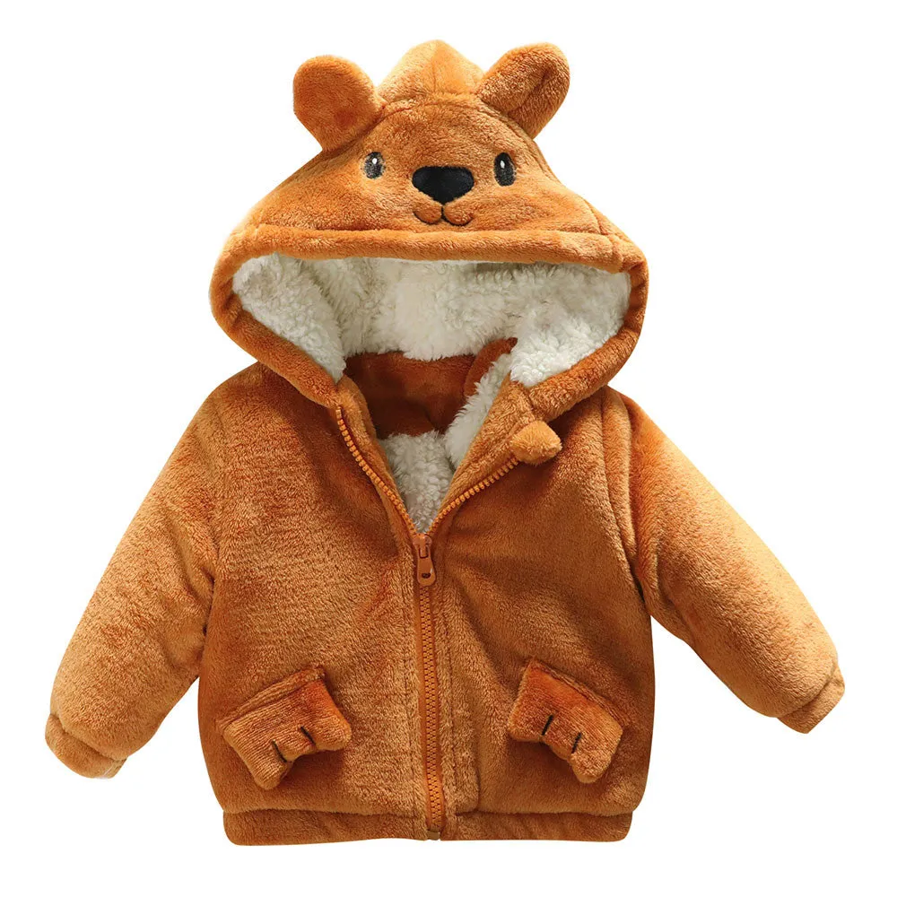 Autumn Winter Warm Hooded Coat Baby