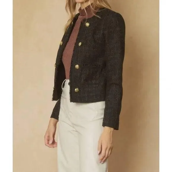 Blair's Black Timeless Tweed Blazer