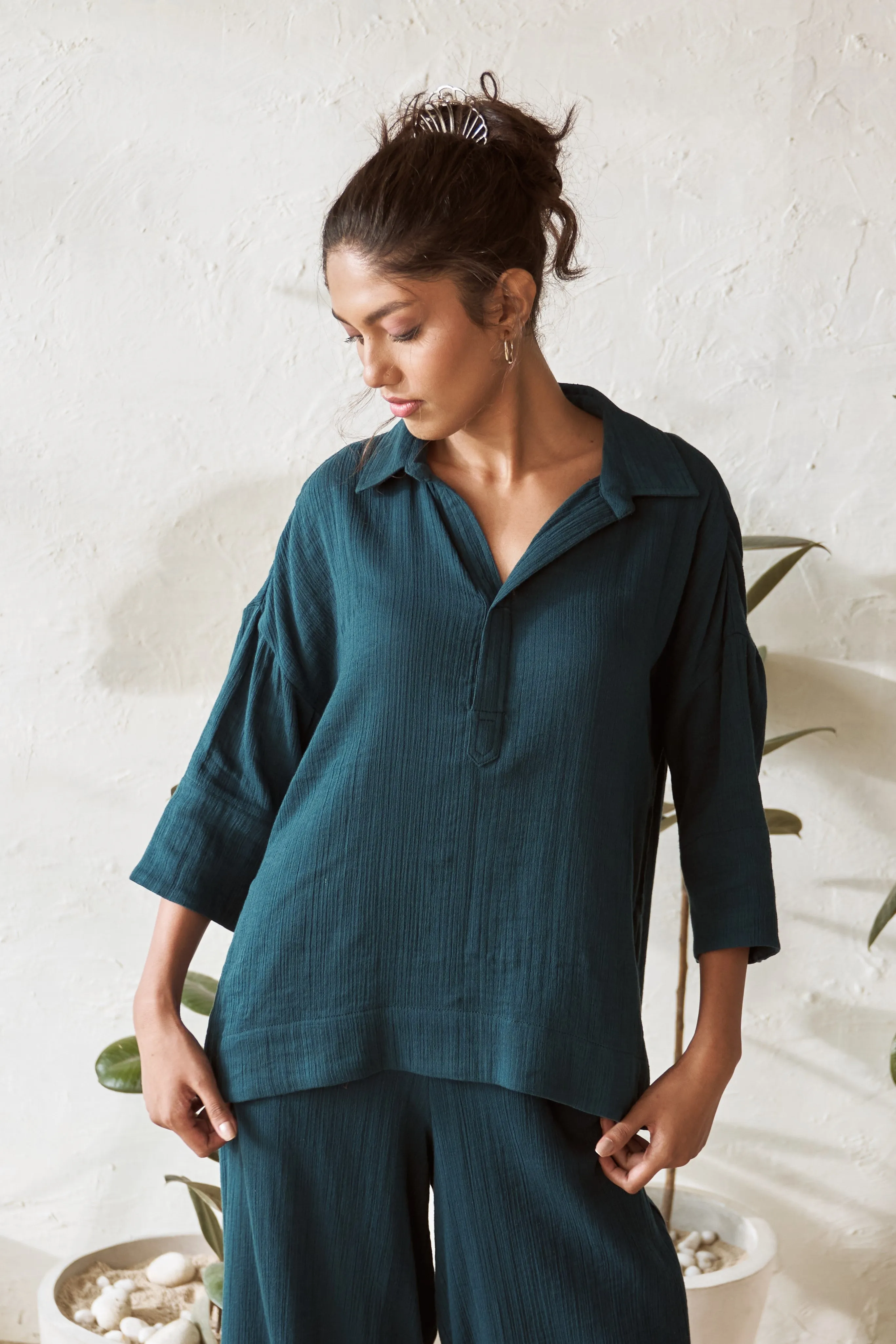 Blue Buds Top