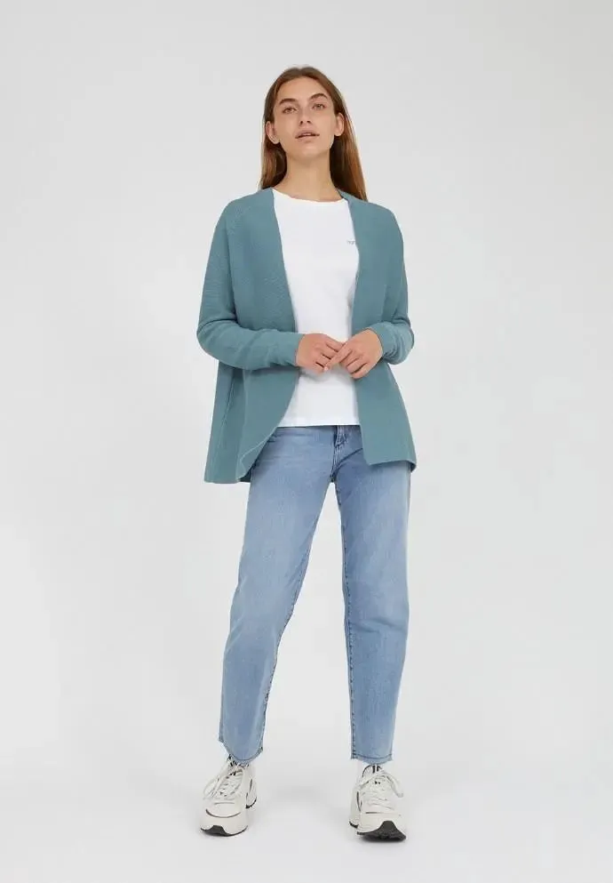 Cardigan made of Organic Cotton Soft Moss Maashaa by Armedangels
