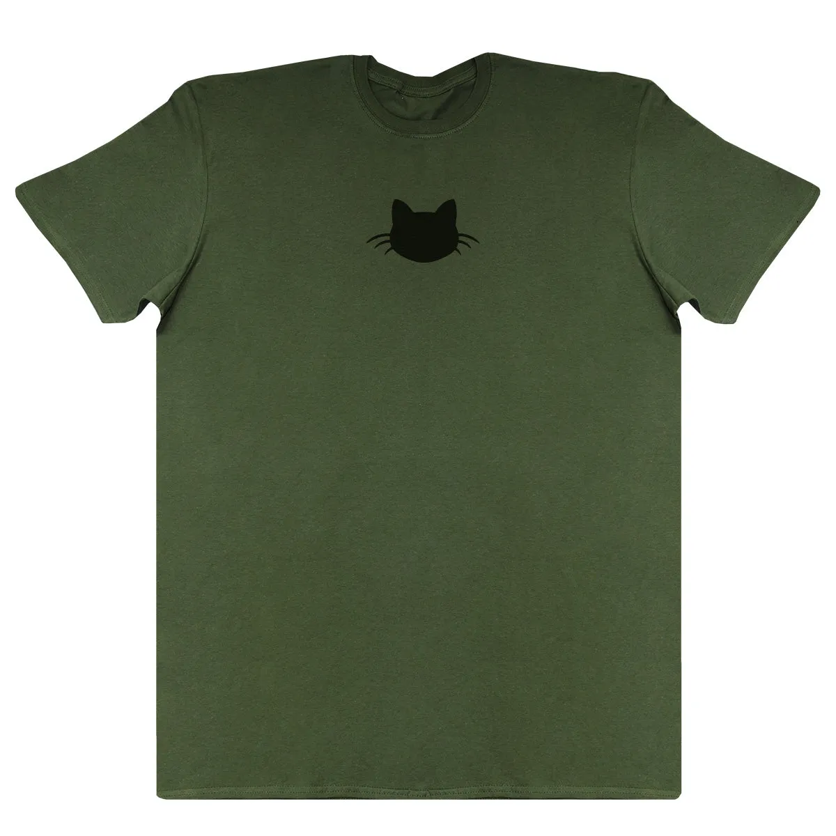 Cat Silhouette - Huge Oversized Comfy Original T-Shirt