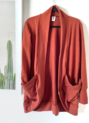 Chestnut Bamboo Slouchy Cardigan