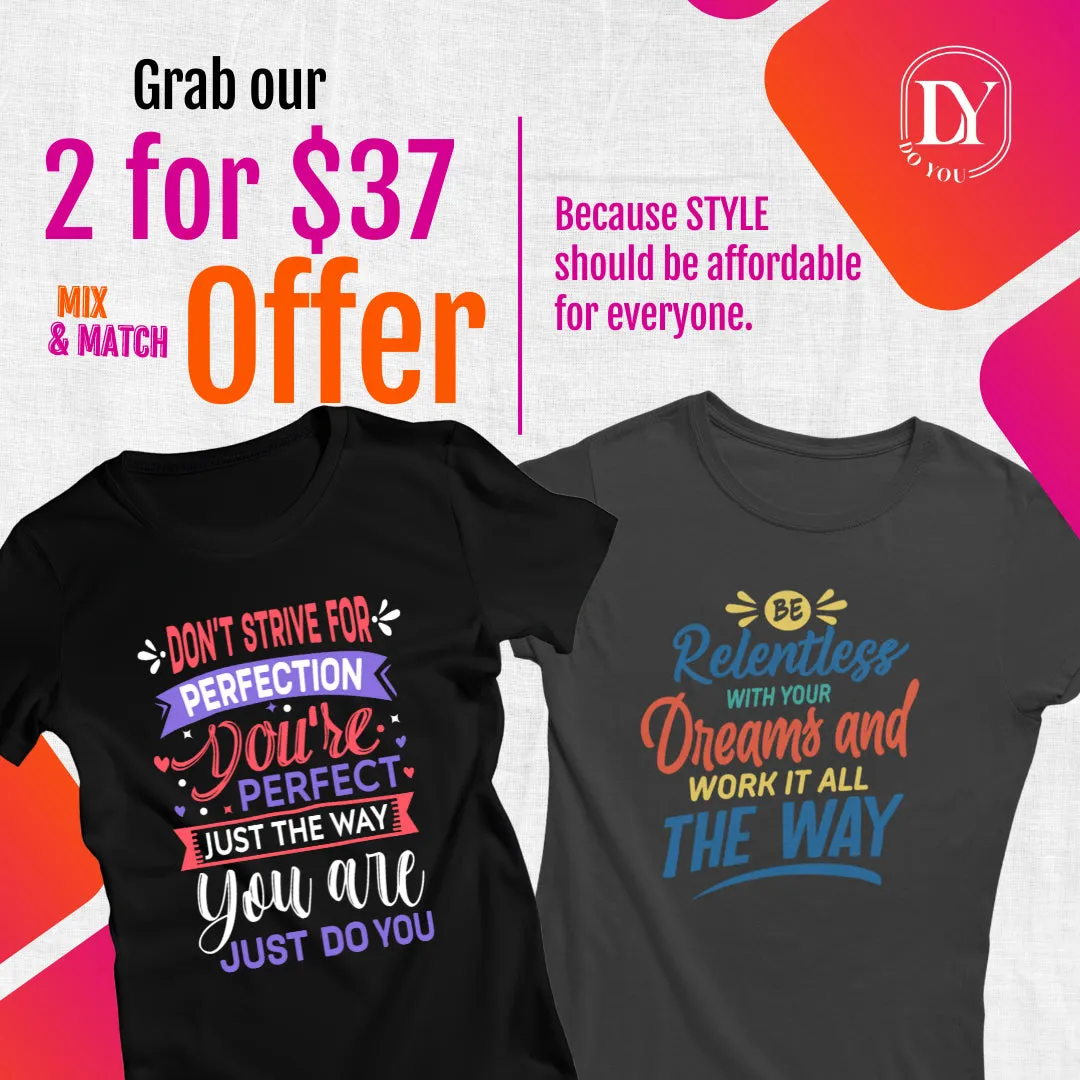 Comfy 100% Cotton Favorite Tee