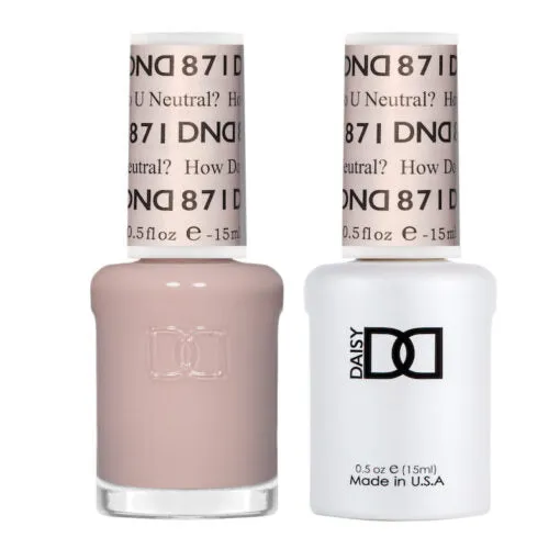 DND - Gel & Lacquer - How Do You Neutral? - #871