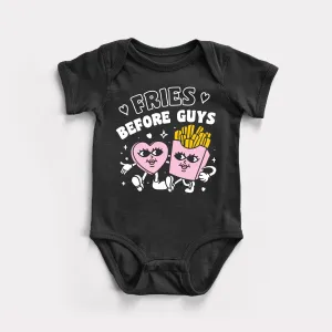 Fries Before Guys Baby Bodysuit