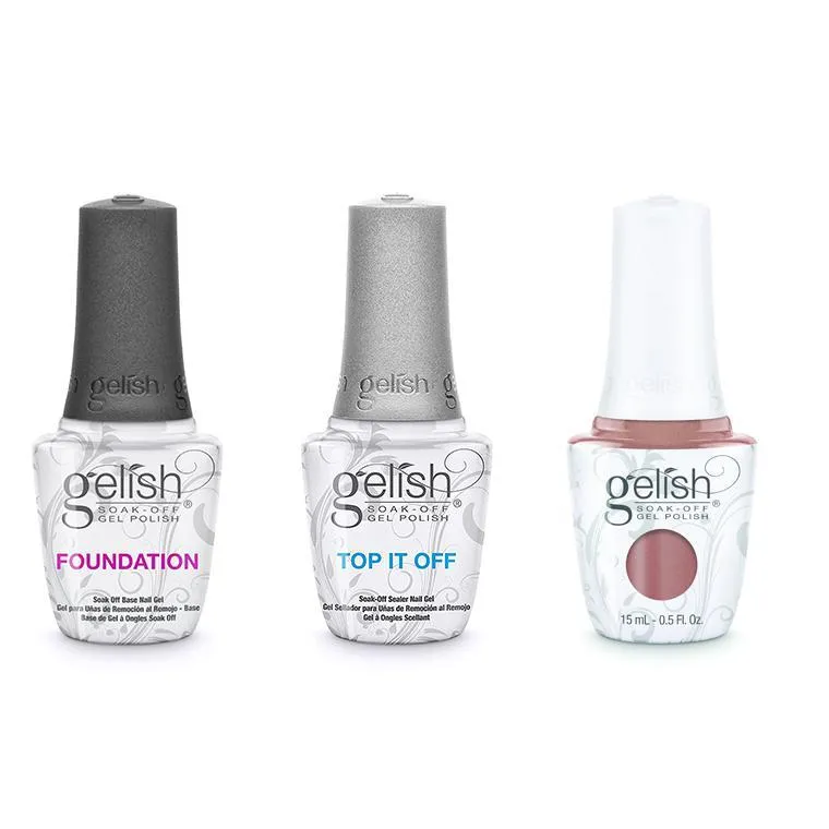 Gelish Combo - Base, Top & Hidden Identity