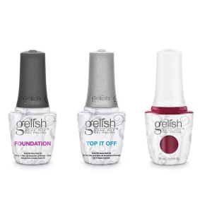 Gelish Combo - Base, Top & Rose Garden