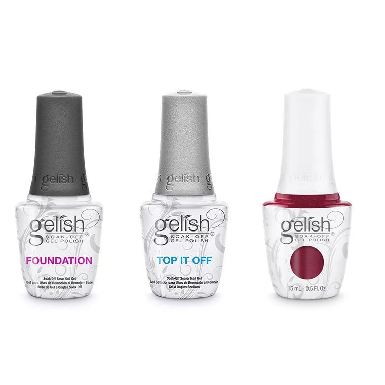 Gelish Combo - Base, Top & Rose Garden