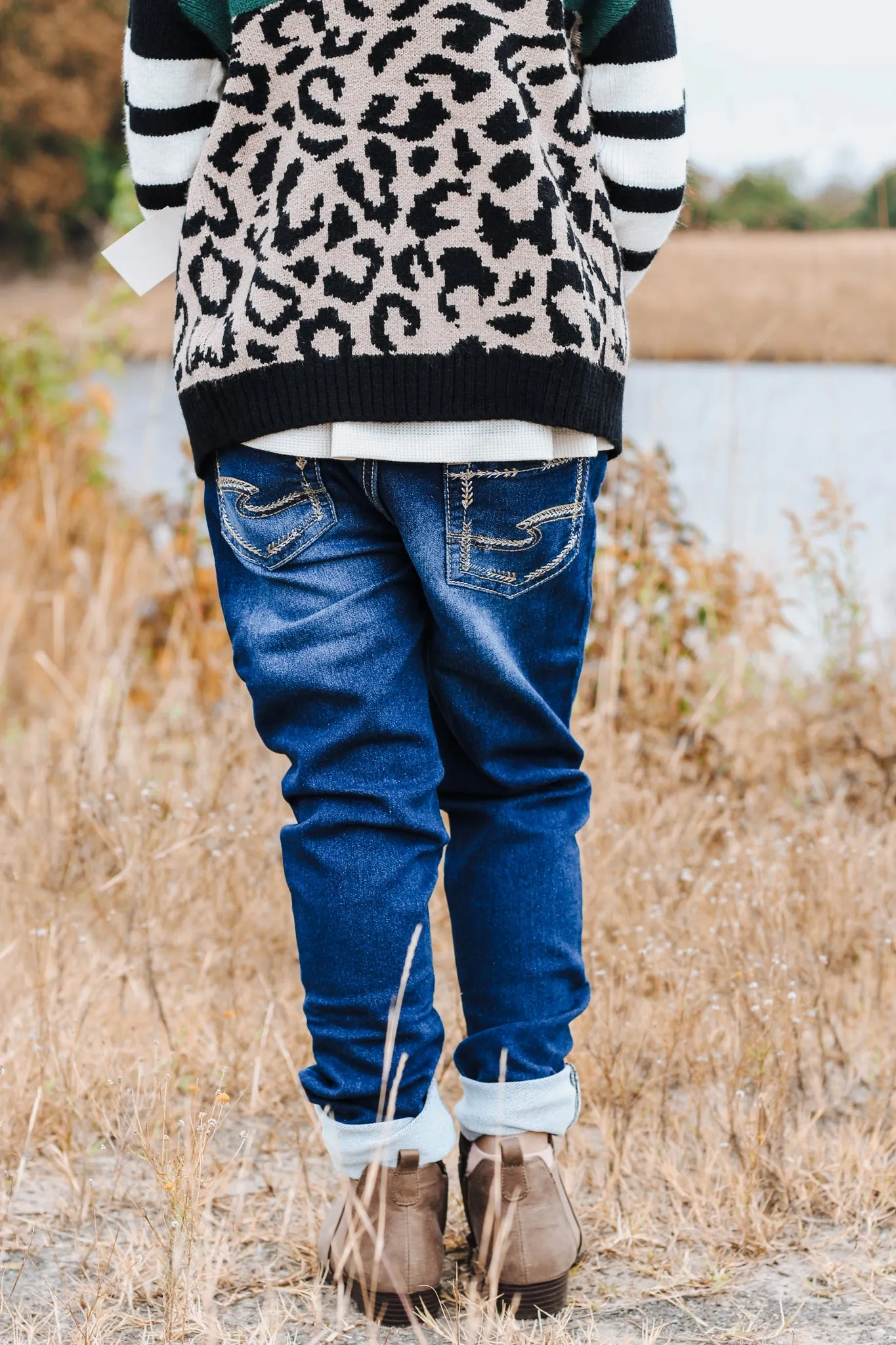 Girls Dark Wash Jeans Toddler-Youth