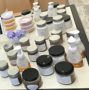 HANDMADE BATH SCRUBS, BODY WASHES, BODY BUTTERS, MILK BATHS AND BATH BOMBS