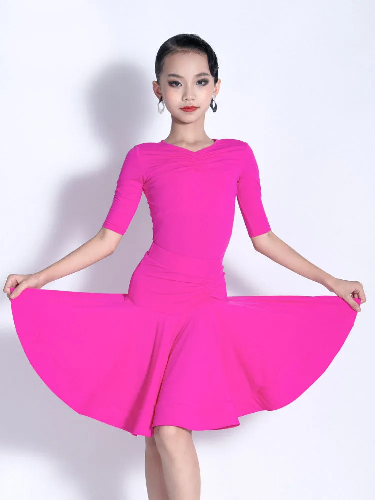 High-end Latin Dance Suits Professional Competition Costumes