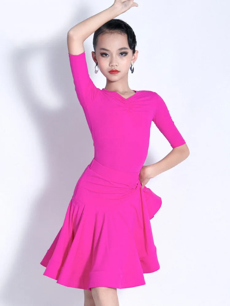 High-end Latin Dance Suits Professional Competition Costumes