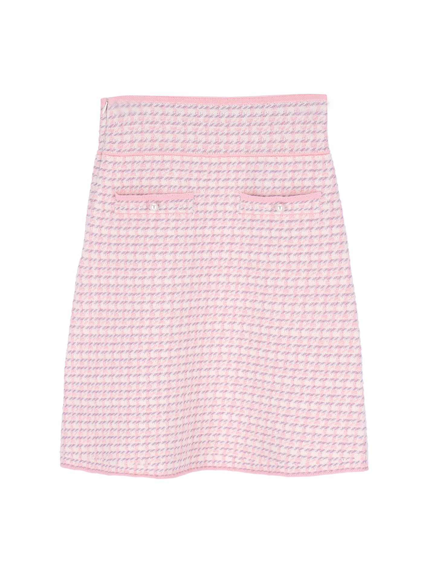 houndstooth cardigan and skirt set