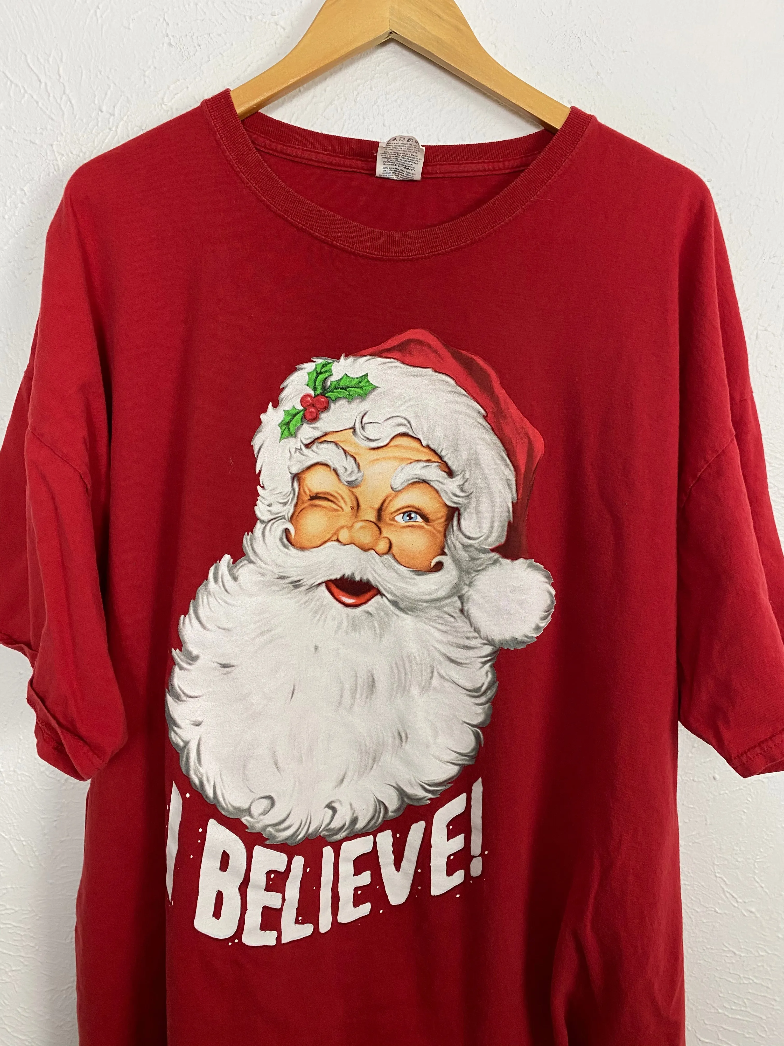 I Believe Santa Graphic Tee 3X