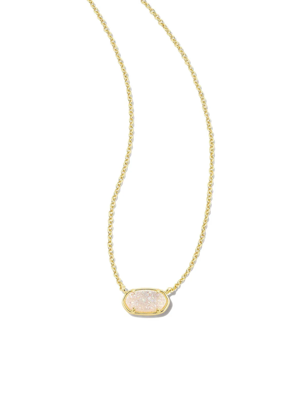 Kendra Scott: Grayson Necklace in Gold Iridescent Drusy