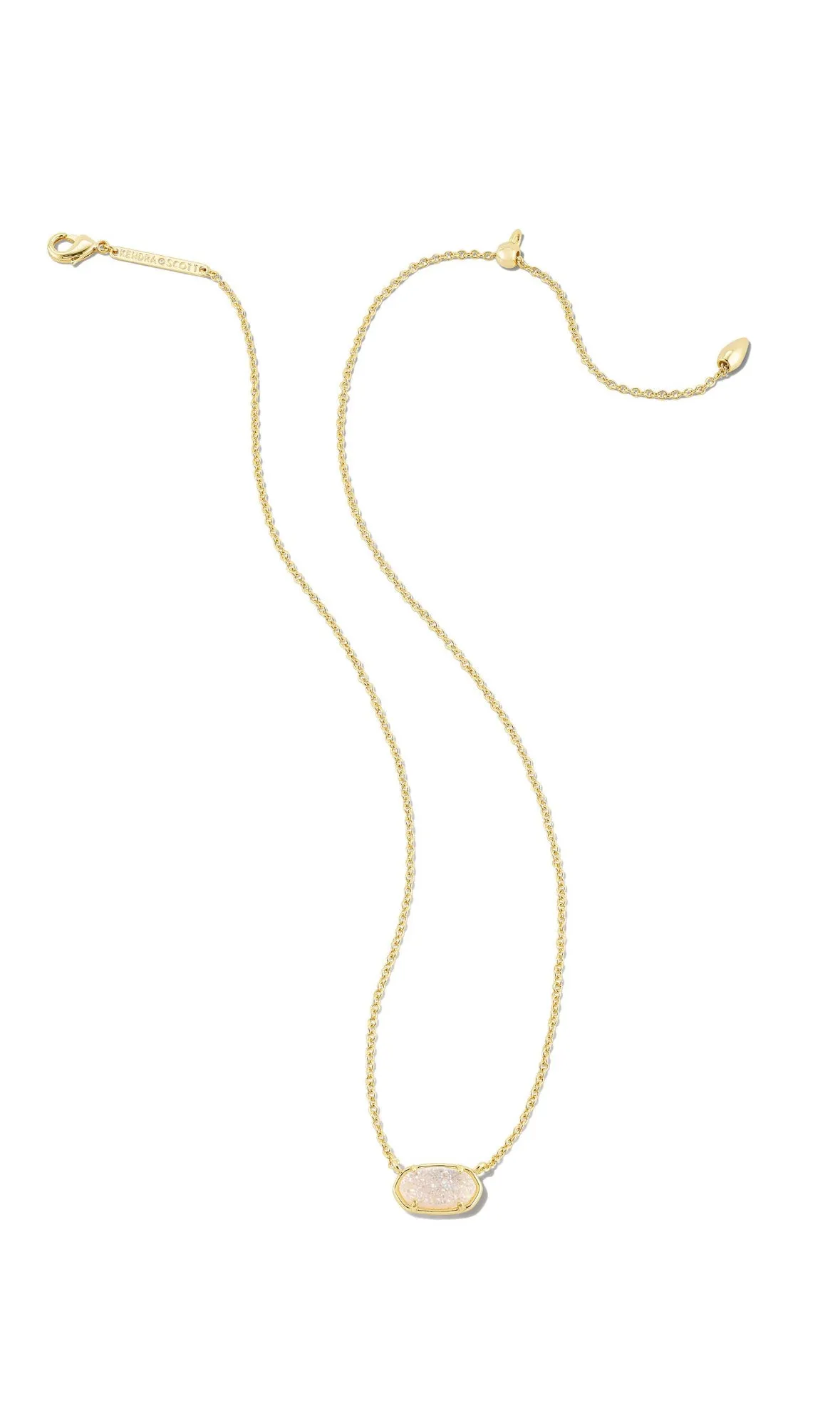Kendra Scott: Grayson Necklace in Gold Iridescent Drusy