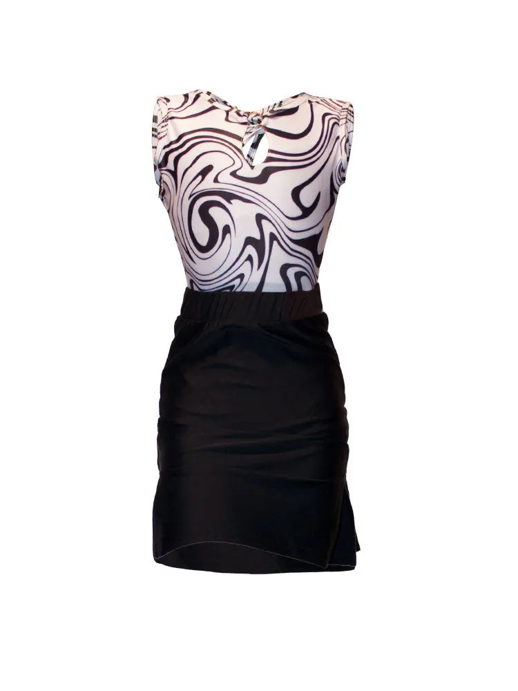 Latin Dance Professional Performance Split Suits Dance Practice Clothes