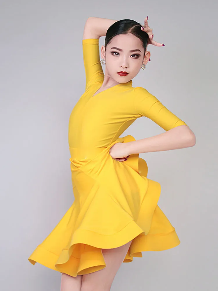 Latin Dance Regulations Competition Clothing Professional Performance Suits