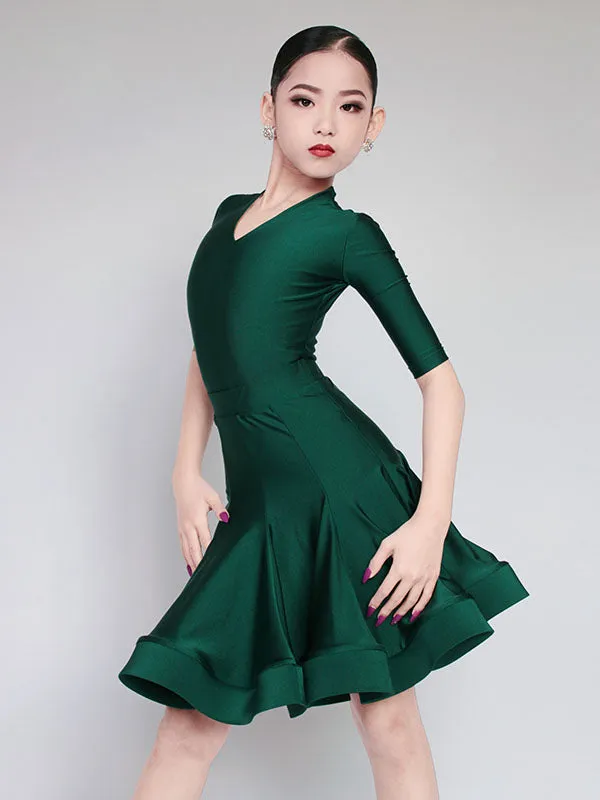 Latin Dance Regulations Competition Clothing Professional Performance Suits