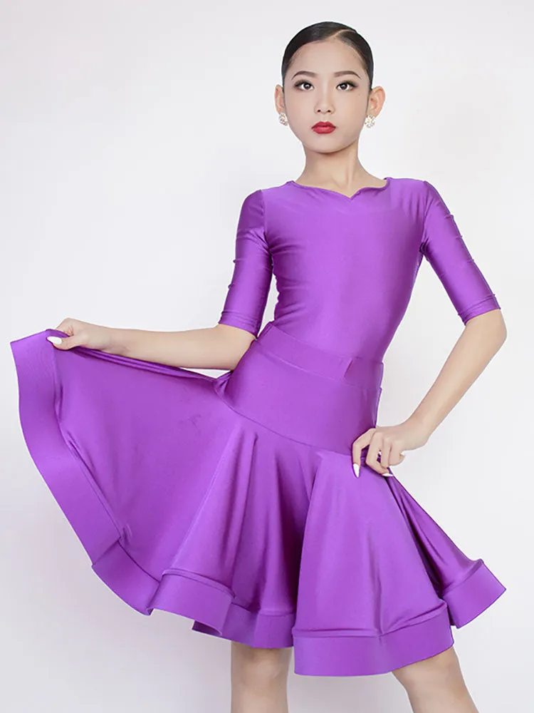 Latin Dance Regulations Suits Professional Competition Clothes