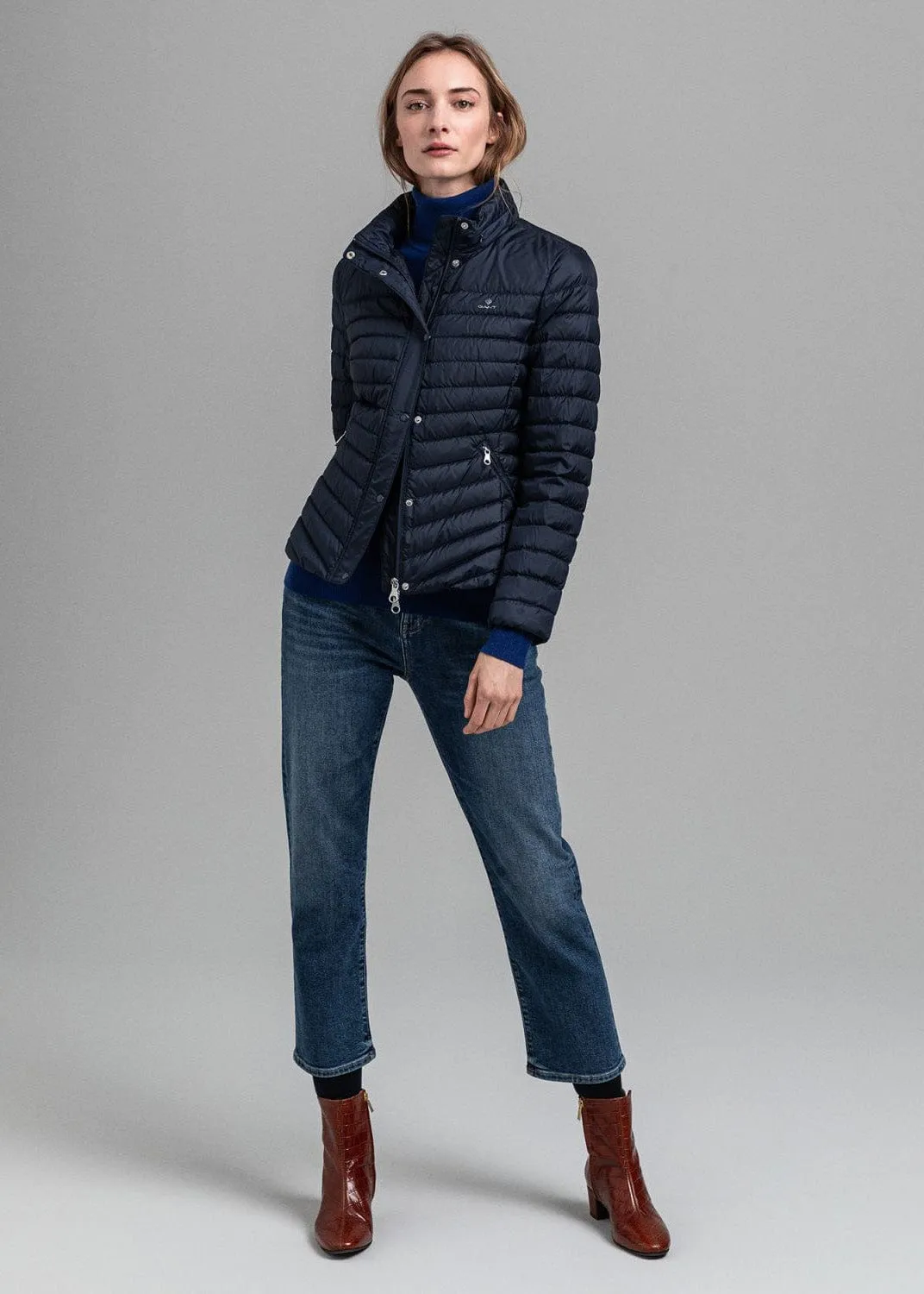 Light Down Jacket - Evening Blue