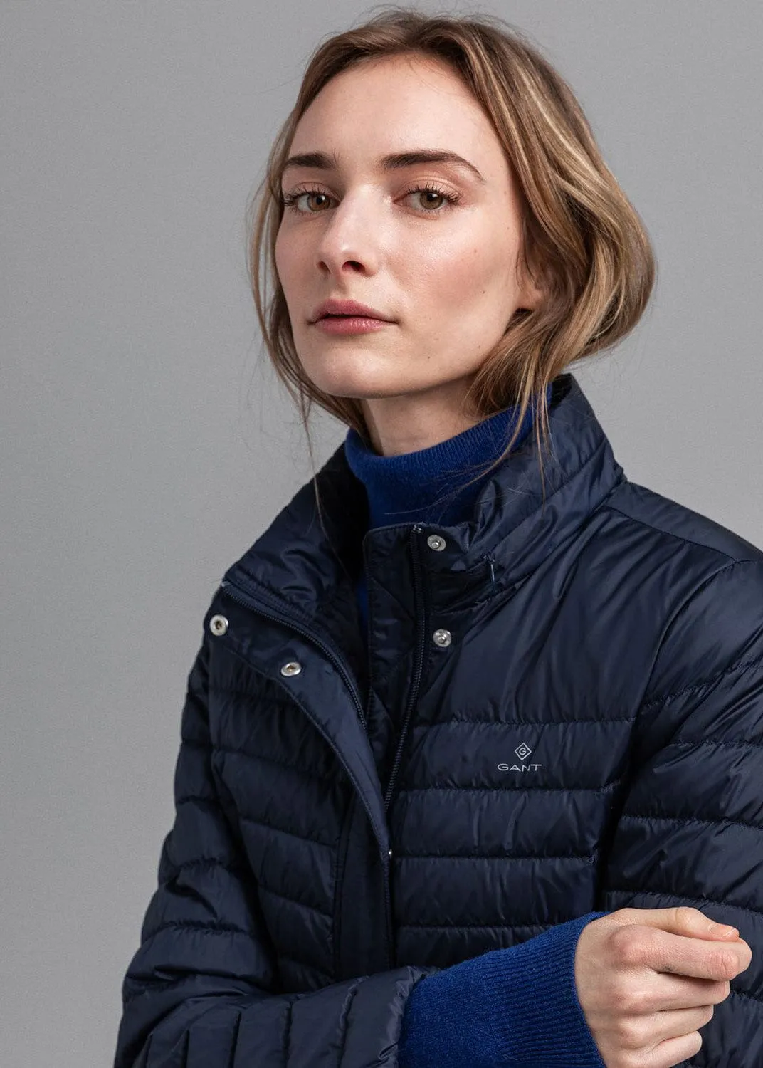 Light Down Jacket - Evening Blue