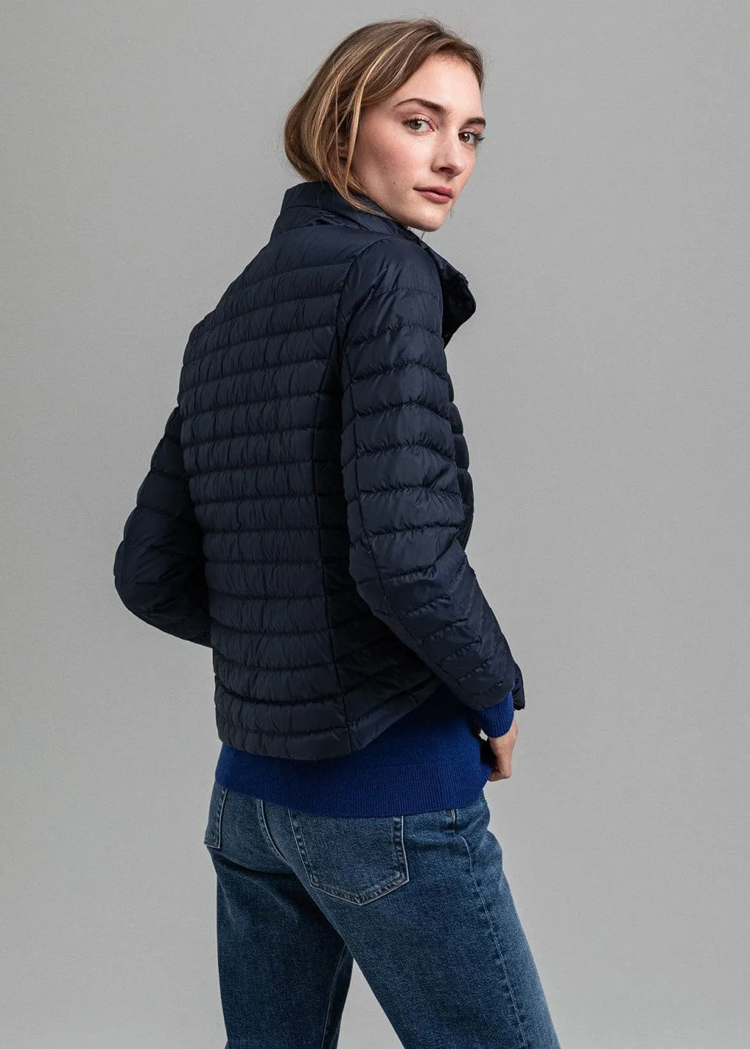 Light Down Jacket - Evening Blue