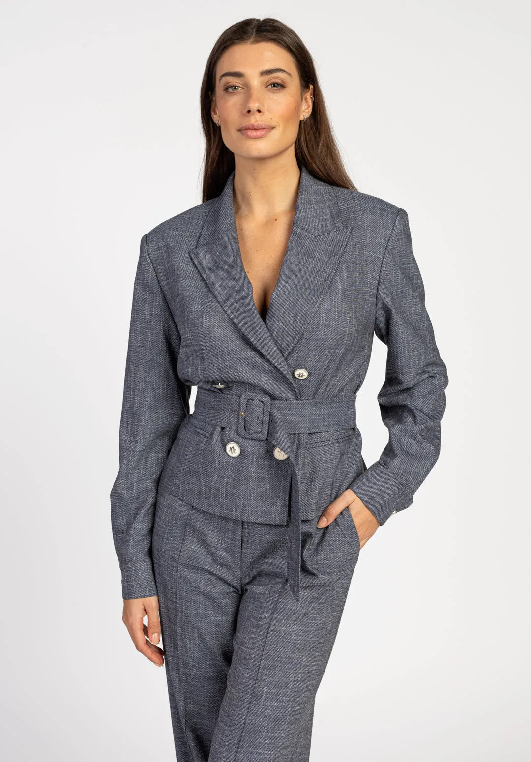Mae Blazer Denim