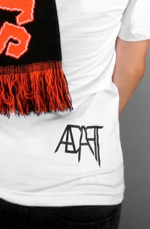 Misfit (Women's White/Orange Tee)