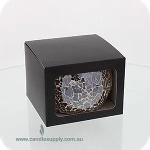 Mosaic - Gift Box - MEDIUM - BLACK - WINDOW