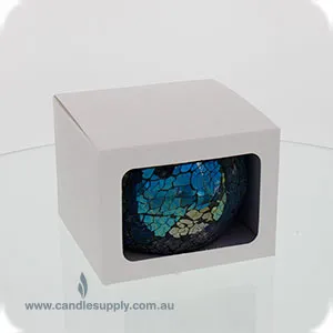 Mosaic - Gift Box - MEDIUM - WHITE - WINDOW