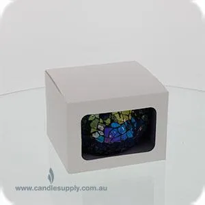 Mosaic - Gift Box - SMALL - WHITE - WINDOW