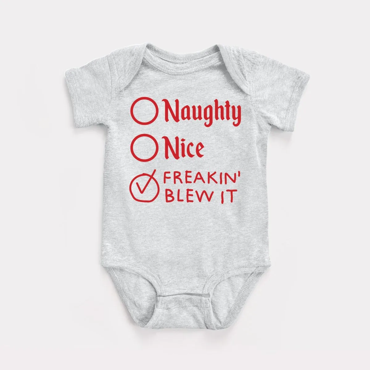 Naughty Nice Baby Bodysuit