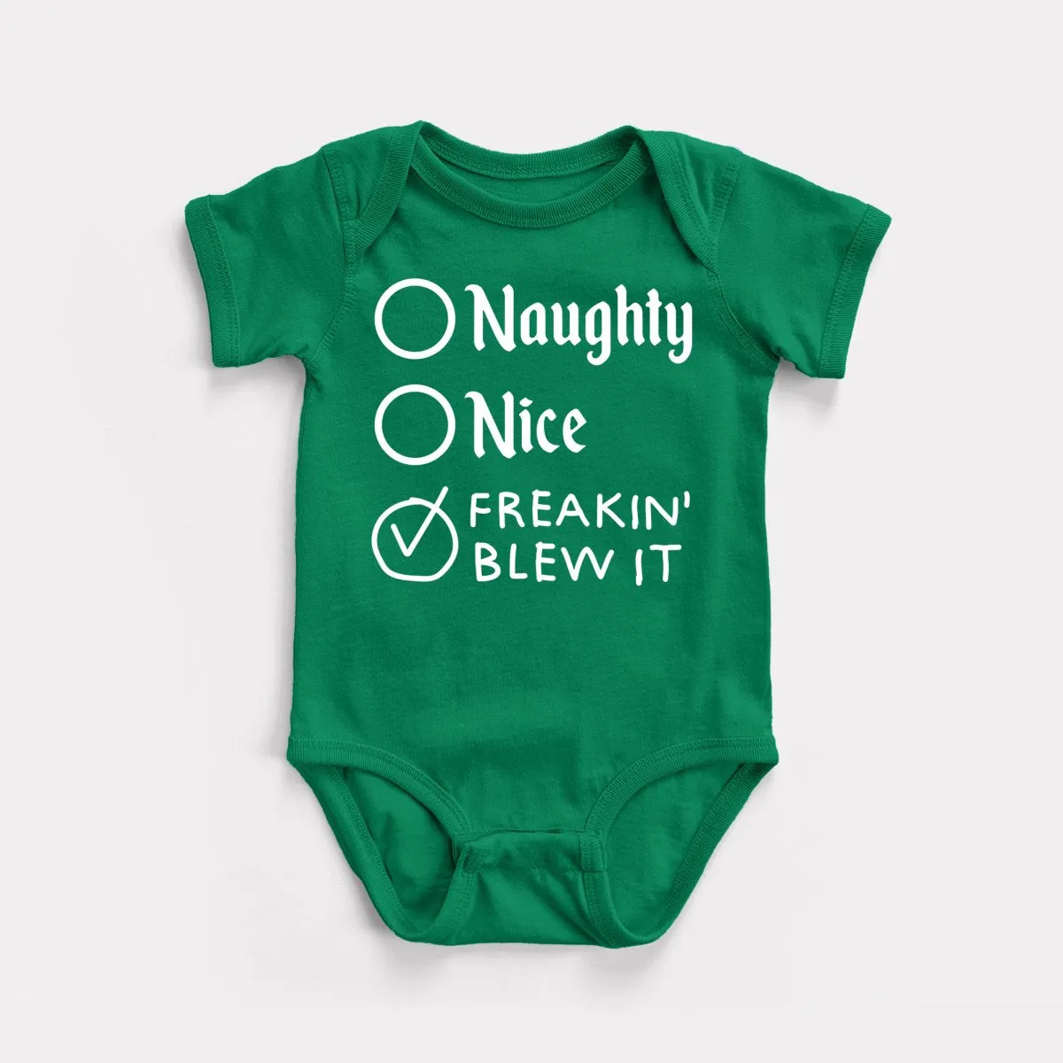 Naughty Nice Baby Bodysuit