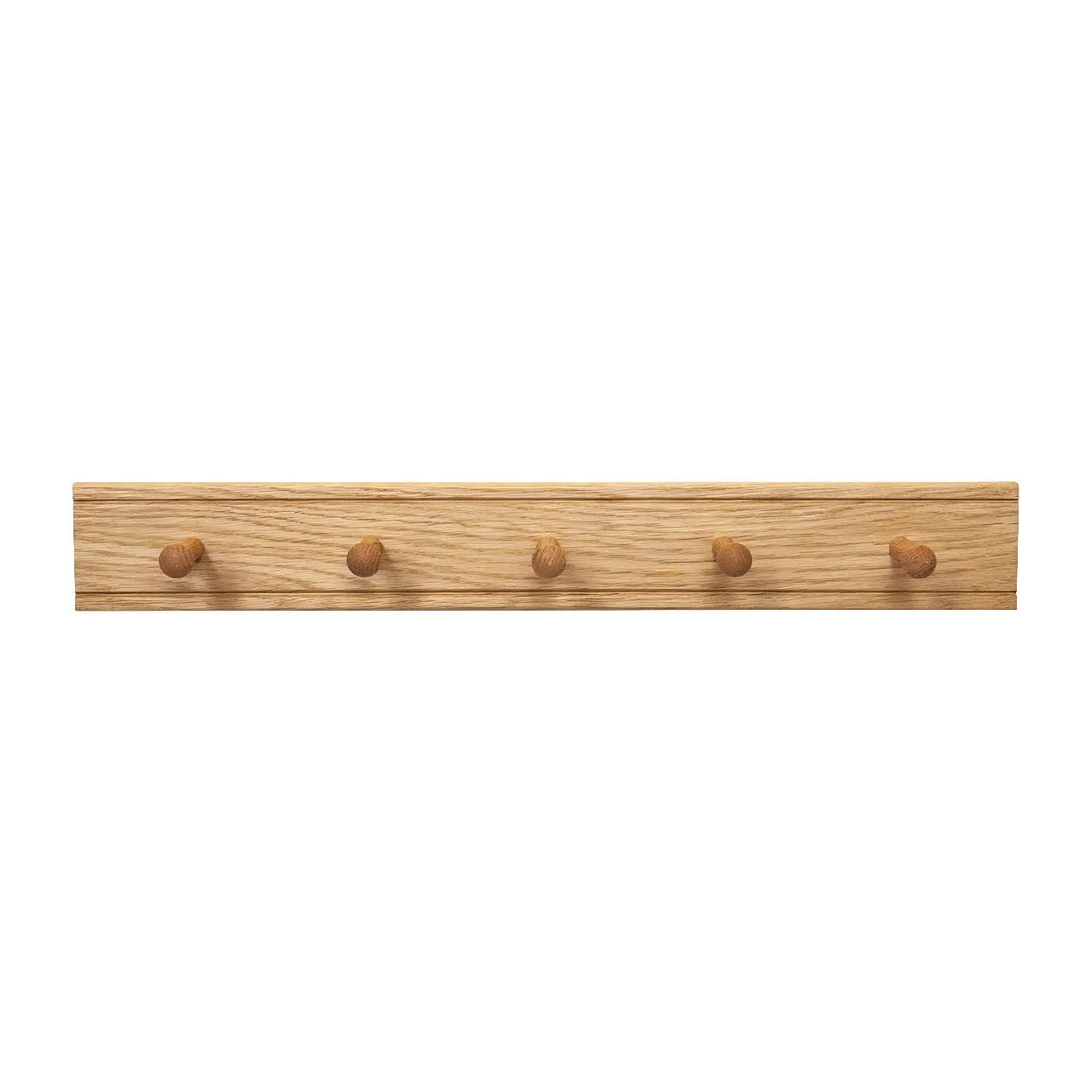 Oak Peg Rail