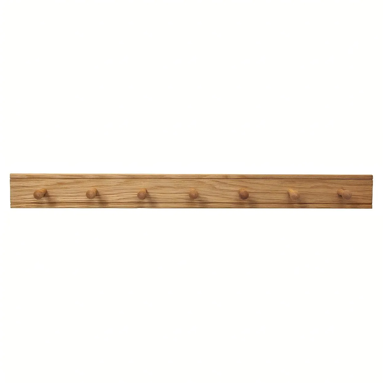 Oak Peg Rail