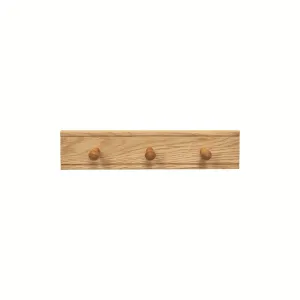 Oak Peg Rail
