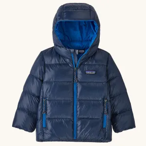 Patagonia Little Kids Hi-Loft Down Sweater Hoody Jacket - New Navy