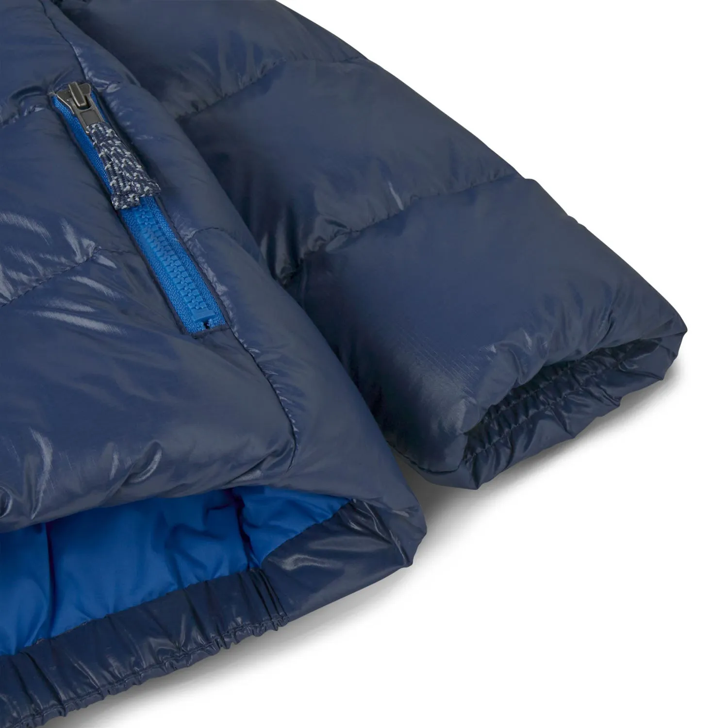 Patagonia Little Kids Hi-Loft Down Sweater Hoody Jacket - New Navy