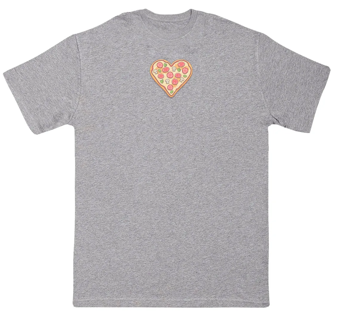 Pizza Heart - Huge Oversized Comfy Original T-Shirt