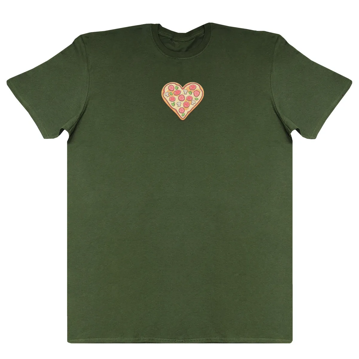 Pizza Heart - Huge Oversized Comfy Original T-Shirt