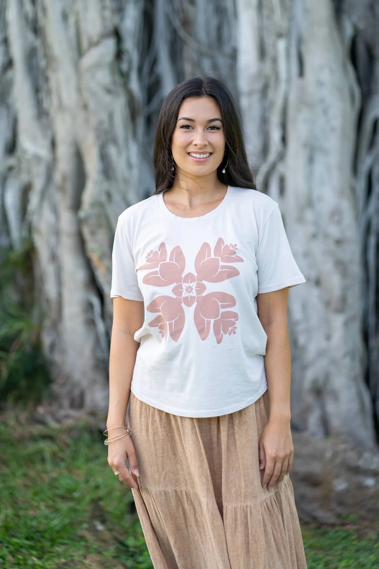 Quilt Tee - Liko Lehua